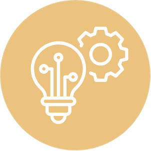 Energy efficiency tips and smart inverter technology icon for residential aircon servicing in Singapore
